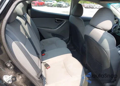 2011 Hyundai Elantra Gls из США, поврежденный, VIN 5NPDH4AE8BH028131